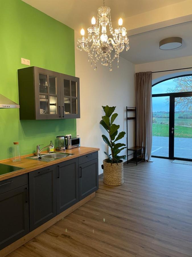 Ferienwohnung 3 Am Herrenhaus Ahrensboek Ahrensbok Exteriör bild